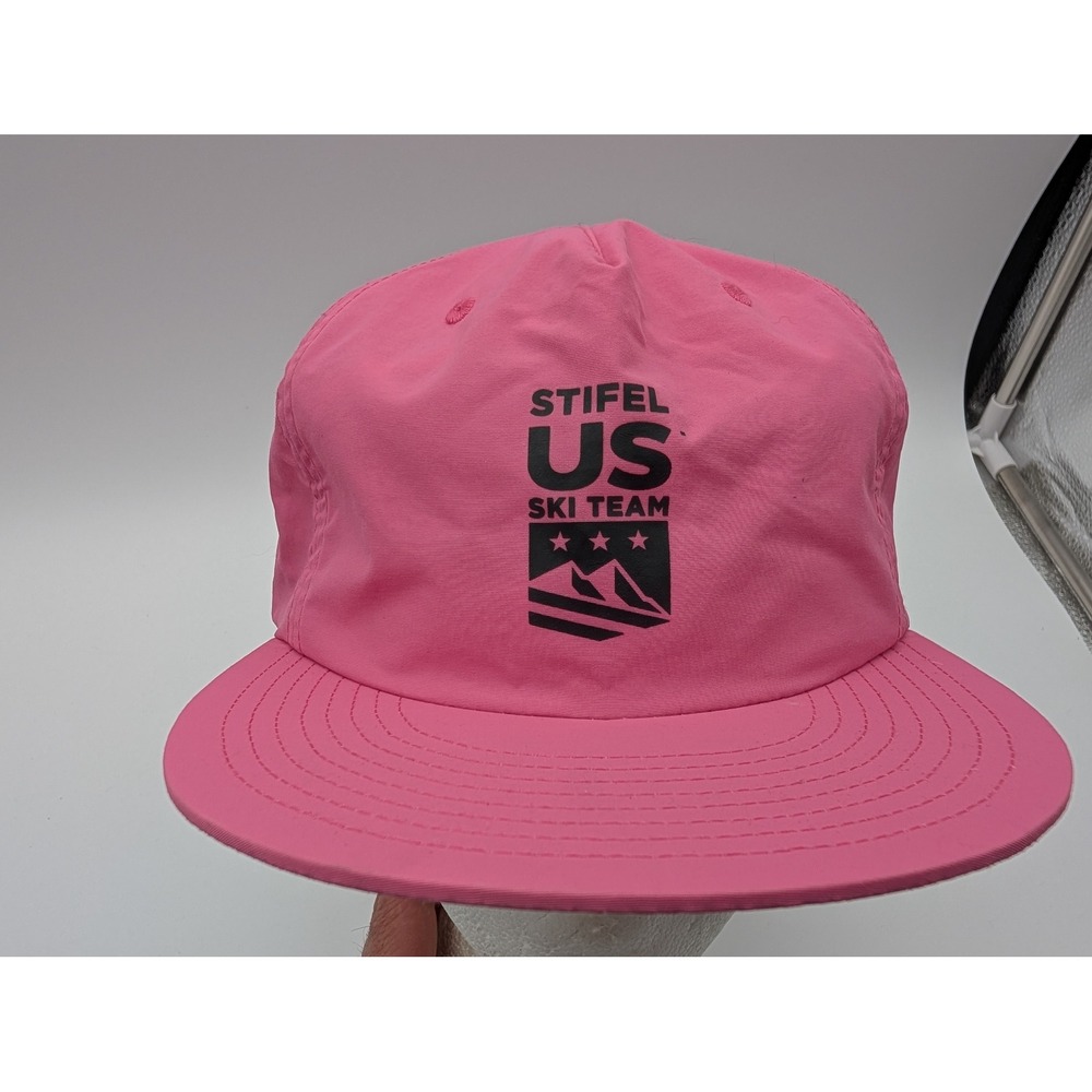 AS Colour Stifel US Ski Team Pink Recycled Nylon Surf Snapback Hat Cap 1114